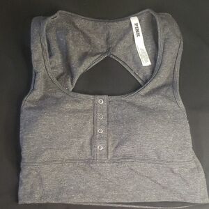 PINK Victoria's Secret Charcoal Tank Top